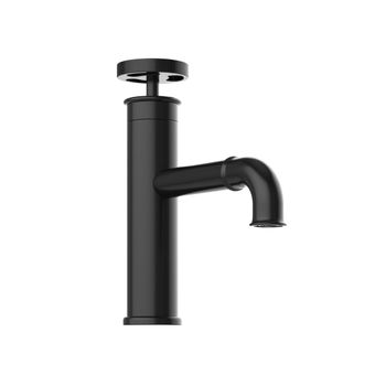 Grifo De Lavabo Kapuas  4.6x15x19.6 Cm Color Negro Vente-unique