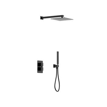 Primematik - Columna De Ducha Telescópica Cromada Con Grifo Mezclador  Monomando, Rociador Superior, Alcachofa De Mano Y Flexo Ks23500 con Ofertas  en Carrefour