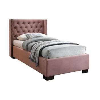 Cama Clásica Massimo  216x114x111.5 Cm Color Rosa Vente-unique