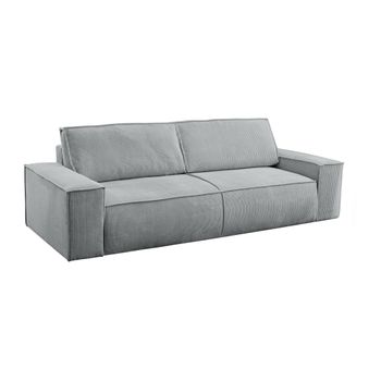 Sofá Cama Amelia  257x102x85 Cm Color Gris Claro Vente-unique