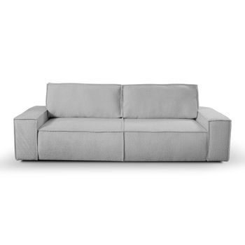 Sofá Cama Amelia  257x102x85 Cm Color Gris Venta-unica