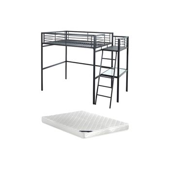 Cama Coche Runner 232x111x61 Cm Color Blanco Vente-unique con Ofertas en  Carrefour