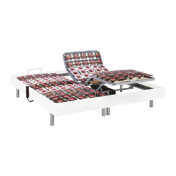 Somier Relax Nafuri  200x180x35 Cm Color Blanco Vente-unique