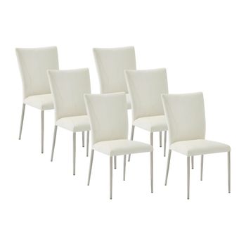 Silla Estándar Talicia  45x61x89 Cm Color Blanco Vente-unique