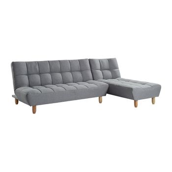 Sofá Cama Esteban  182x165x87 Cm Color Gris Vente-unique