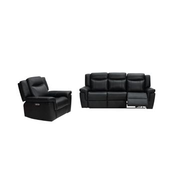 Sillón Relax Arena 100x104x86 Cm Color Negro Venta-unica con Ofertas en  Carrefour