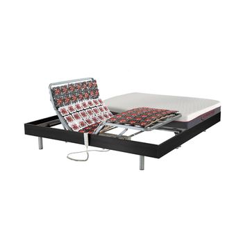 Cama Articulada Eléctrica Atride  200x160x35 Cm Color Negro Vente-unique