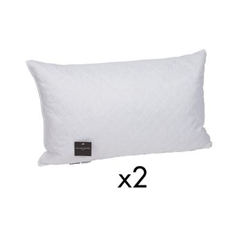 Funda De Almohada 100% Algodón Ohara 50x75 Cm (x2) (cama 150/160)  Multicolor con Ofertas en Carrefour