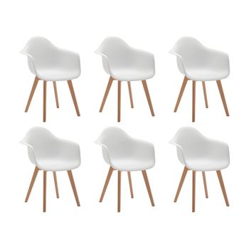 Silla Góndola Vixi  63.5x57x84 Cm Color Blanco Vente-unique