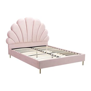 Cama Clásica Livaya  187x215x150 Cm Color Rosa Vente-unique