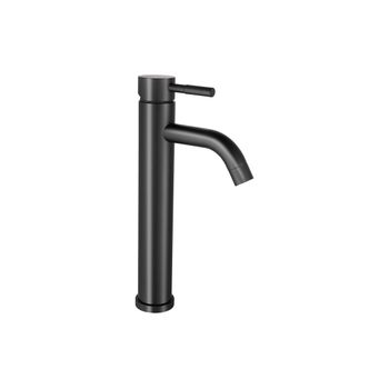 Grifo De Lavabo Salavan  16.3x5.1x29.6 Cm Color Negro Vente-unique