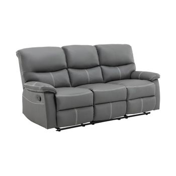 Sofá Relax Canby  183x90x95 Cm Color Gris Venta-unica