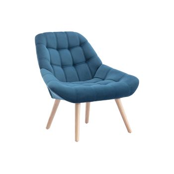 Sillón Clásico Luosto  87x79x83 Cm Color Azul Verdoso Vente-unique