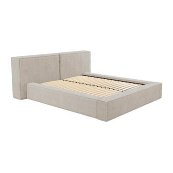 Cama Con Canapé Abatible Timano  206x249x90 Cm Color Beige Vente-unique