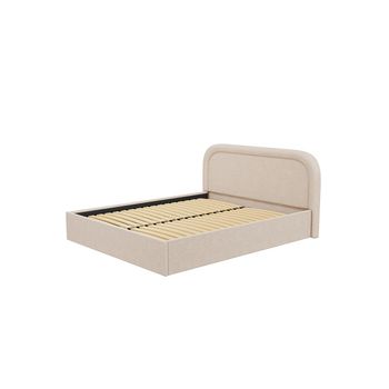 Cama Con Canapé Abatible Fireza  152x212x90 Cm Color Beige Vente-unique