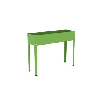 Jardinera Con Patas Ygos  100x30x80 Cm Color Verde Vente-unique