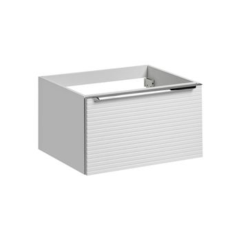 Mueble De Lavabo Latoma 1 Cajón 60x45.8x39.2 Cm Color Blanco Vente-unique