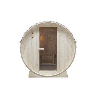 Sauna De Exterior Isokyro  185x120x190 Cm Color Color Natural Claro Vente-unique