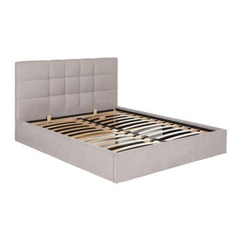 Cama Con Canapé Abatible Eliava  170x213x106 Cm Color Beige Vente-unique