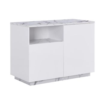 Isla Cocina Corelina  120x60x90 Cm Color Blanco Vente-unique