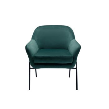 Sillón Clásico Cerita  74x81.5x84 Cm Color Verde Pino Venta-unica