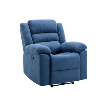 Sillón Relax Burolo  92x95x103 Cm Color Azul Vente-unique