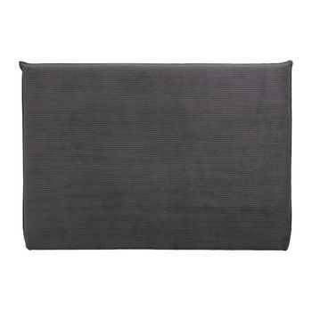 Cabecero Ambrilia  180x10x125 Cm Color Gris Antracita Vente-unique