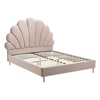 Base De Cama Livaya  166x205x140 Cm Color Beige Vente-unique