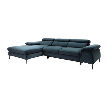 Sofá Cama Sepina  288x182x75 Cm Color Azul Oscuro Vente-unique