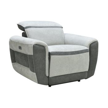 Sillón Relax Orietto  97.6x87x95 Cm Color Gris Claro Vente-unique