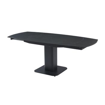 Mesa Extensible Taloza  200x90x77 Cm Color Negro Vente-unique