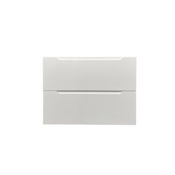 Mueble De Baño Simple Stefanie 2 Cajones 80x46x57 Cm Color Blanco Vente-unique