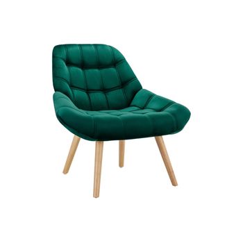 Sillón Clásico Luosto  87x79x83 Cm Color Verde Vente-unique