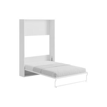 Cama Abatible Malina  154x214x208.5 Cm Color Gris, Blanco Vente-unique