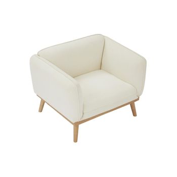 Sillón Clásico Fanira  104x78x82 Cm Color Beige Vente-unique