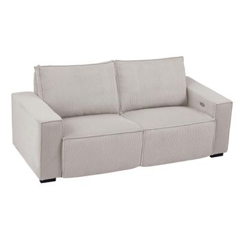 Sofá Relax Amelio  210x98x92 Cm Color Beige Vente-unique