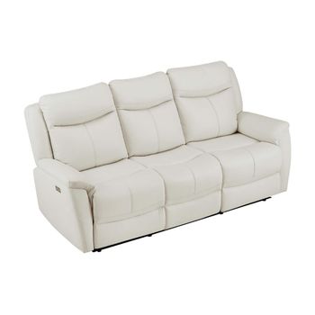 Sofá Relax Nomajo  207x97x101 Cm Color Blanco Vente-unique