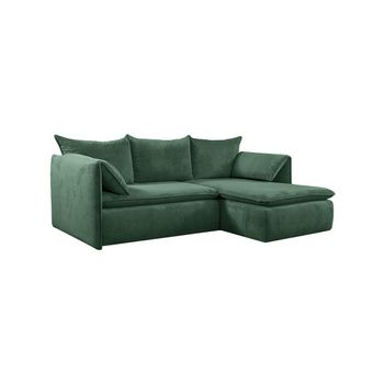 Sofá Cama Teodora  230x166x91 Cm Color Verde Vente-unique