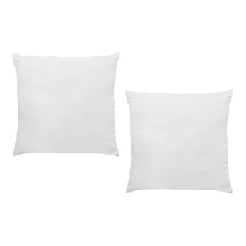 Almohada Biesya  60x60x5 Cm Color Blanco Vente-unique