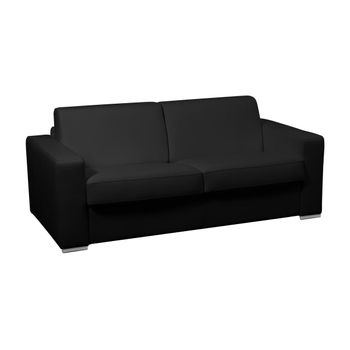 Sofá Cama Delectea  200x100x84 Cm Color Negro Vente-unique