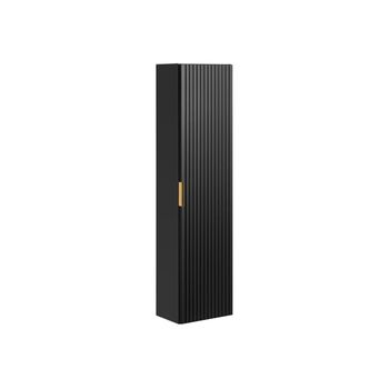 Columna De Baño Zevara  35x25x140 Cm Color Negro Vente-unique