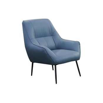 Sillón Clásico Stabia  83x91.5x99.5 Cm Color Azul Vente-unique