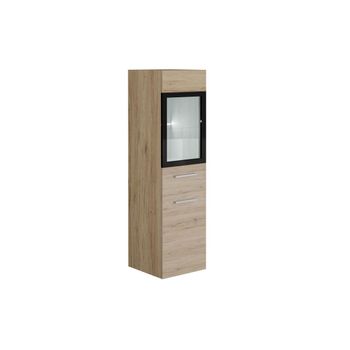 Columna De Baño Laurine 1 Cajón 30x30x109 Cm Color Color Natural Claro Vente-unique