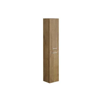 Columna De Baño Kayla  30x25x160 Cm Color Color Natural Claro Vente-unique