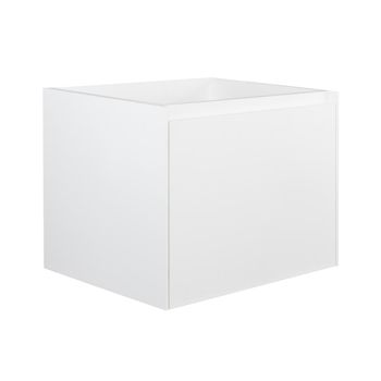 Mueble De Baño Simple Sosthene 1 Cajón 60x45.5x45 Cm Color Blanco Vente-unique