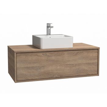 Mueble De Baño Simple Teana 1 Cajón 94x47x32 Cm Color Color Natural Claro Vente-unique