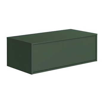 Mueble De Lavabo Teana 1 Cajón 94x47x32 Cm Color Verde Vente-unique