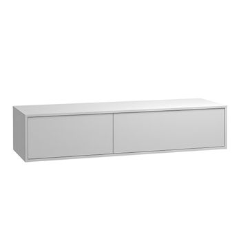 Mueble De Lavabo Isaure 2 Cajones 150x47x32 Cm Color Blanco Vente-unique