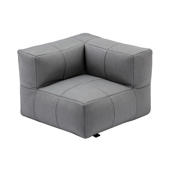 Sillón De Jardín Livai  87x87x64 Cm Color Gris Antracita Vente-unique