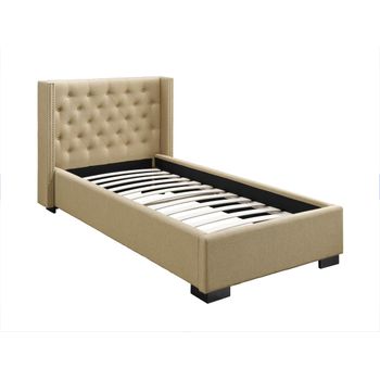 Base De Cama Massimo  216x114x111.5 Cm Color Beige Vente-unique